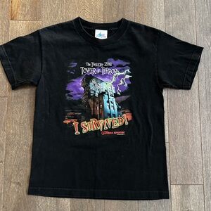 Vintage Tower of‎ Terror Kids T-Shirt size medium